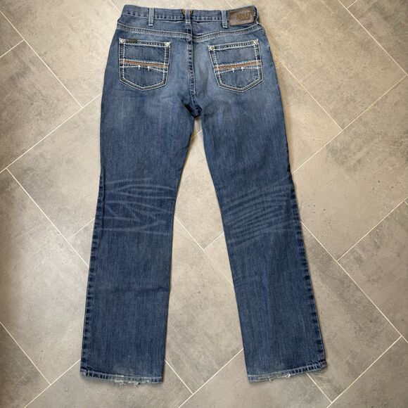 Ariat M4 Coltrane Jeans Men 36x36 Durango Relaxed Boot Cut Blue Western - Picture 11 of 16